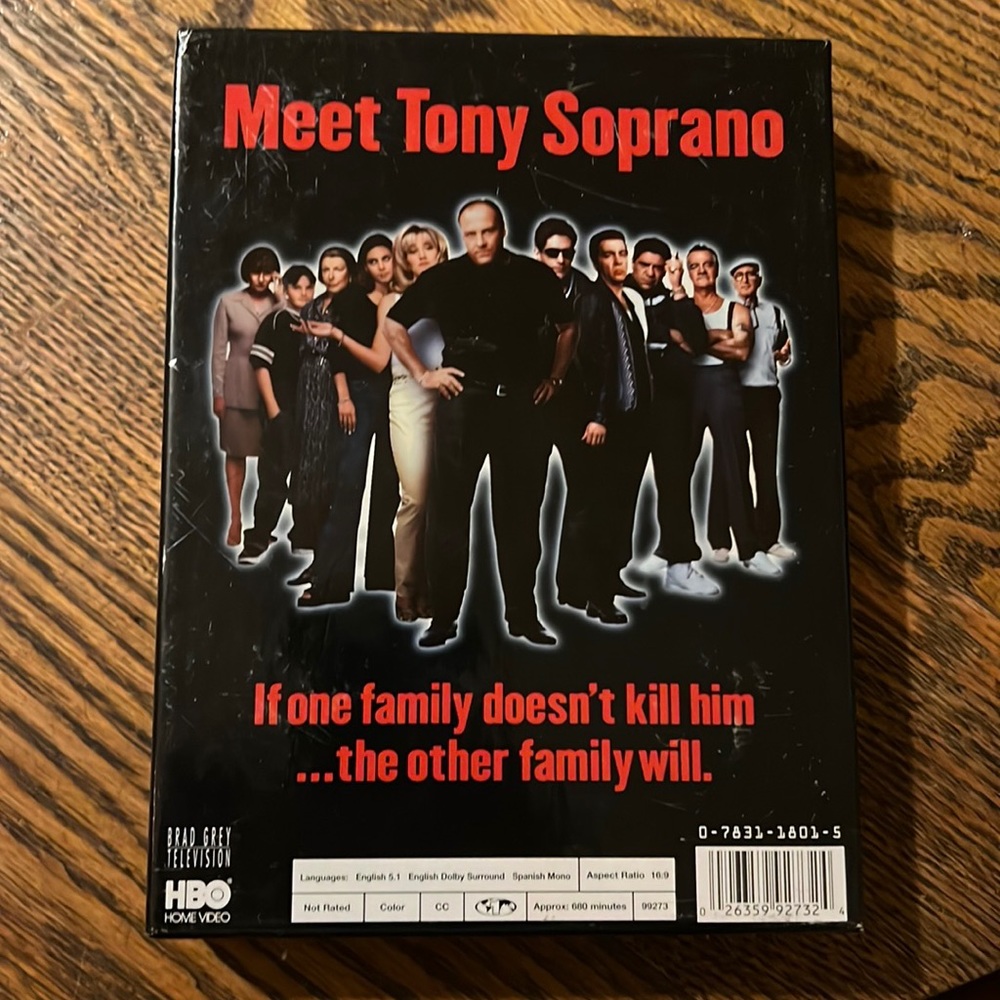 The Sopranos The Complete First Season 4 Disc Special